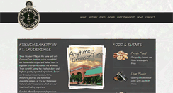 Desktop Screenshot of croissantime.com