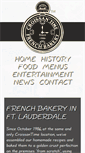 Mobile Screenshot of croissantime.com